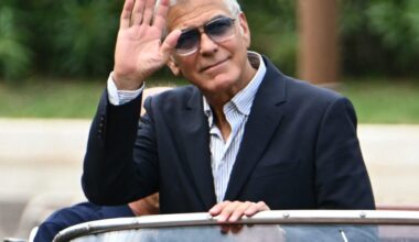 George Clooney moves to France and sends a strong message about the American Dream