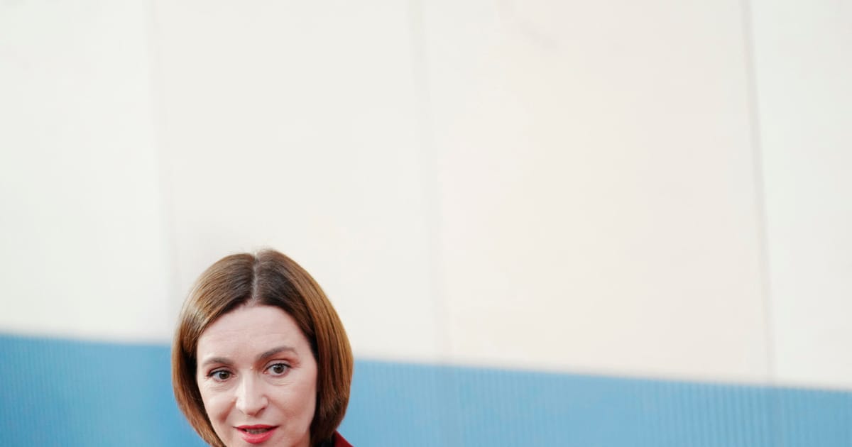 Moldova’s Sandu says she would vote for reunification with Romania  – POLITICO