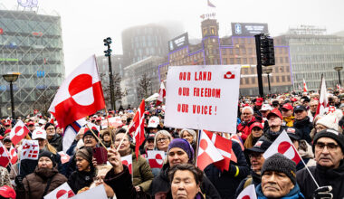 Protests in Greenland continue as most lawmakers in the U.S. seem to agree that taking over the arctic country isn't the right step for the U.S. (Kristian Tuxen Ladegaard Berg/NurPhoto via Getty Images)