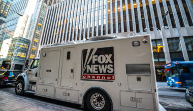 Fox News saw this week's ruling as a win. Rival right-leaning news outlet Newsmax is appealing. (anouchka / Getty Images)