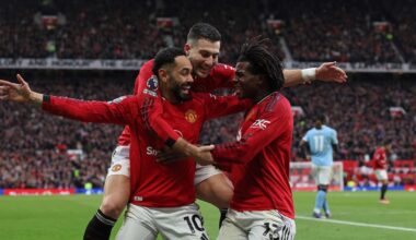 Manchester United player ratings v Man City: Fernandes and Dorgu star in sensational victory