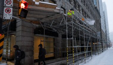 Live updates as storm dumps up to 40 cm