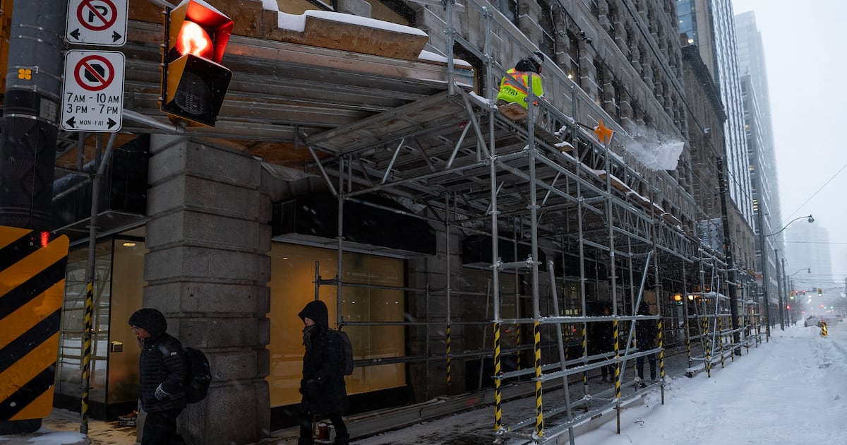 Live updates as storm dumps up to 40 cm