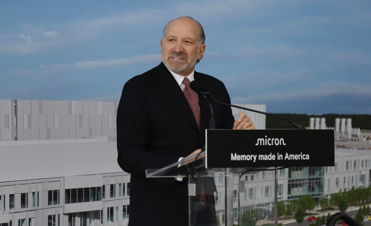 Micron Technology groundbreaking