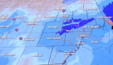 Why we got more snow than expected in Metro Detroit