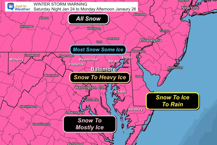 January 23 weather winter storm warning