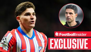 Arsenal told £80m Julian Alvarez offer will be accepted