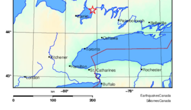 Earthquake hits Orillia area
