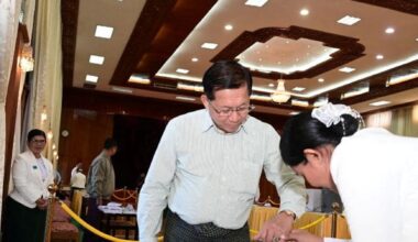 Military-backed party in Myanmar takes lead in first phase of polls