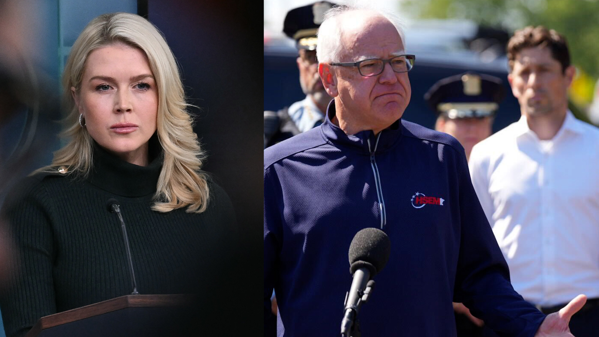 Click to play video: 'White House blames Alex Pretti’s death on ‘deliberate and hostile resistance’ by Walz, Frey'