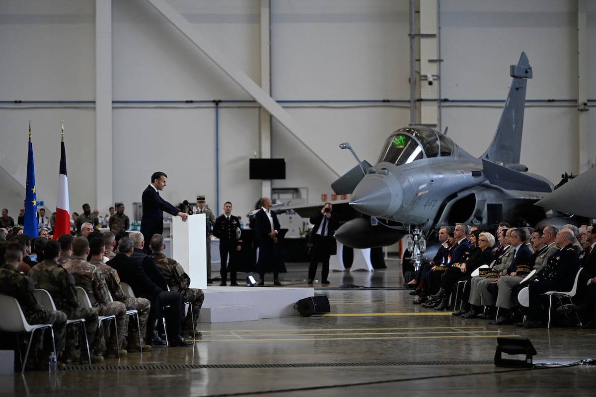 Macron puts local defense firms on notice France may buy European