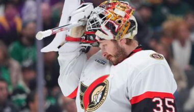 Ottawa Senators GM ‘disgusted’ over ‘fabricated’ rumours about Ullmark’s leave