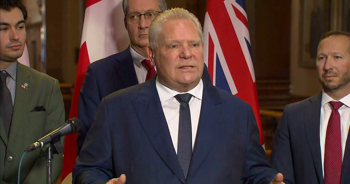 Doug Ford says Toronto not getting new revenue tools in New Deal 2.0