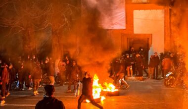 Iran, U.S. officials may meet as hundreds reported killed in protests