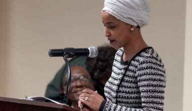 U.S. Rep. Ilhan Omar sprayed with unknown substance at Minneapolis town hall - CTV News
