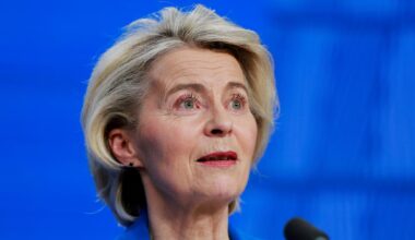 EU grants Syria $722 million for recovery, humanitarian aid, von der Leyen says