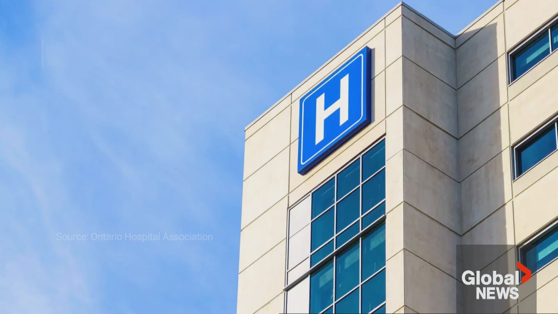 Click to play video: 'Ontario hospitals say they need $1B in funding from province'