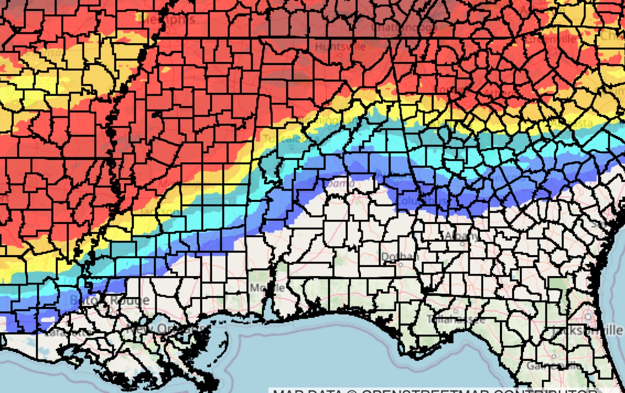 Snow, ice coming to Alabama: Do these things now, EMA warns