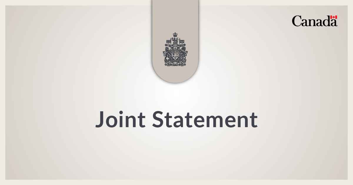 First Ministers’ Joint Statement | Prime Minister of Canada