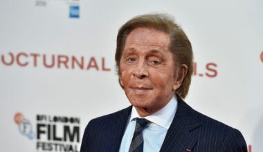 Valentino, Italian haute couture 'emperor' who painted fashion red, dies at 93