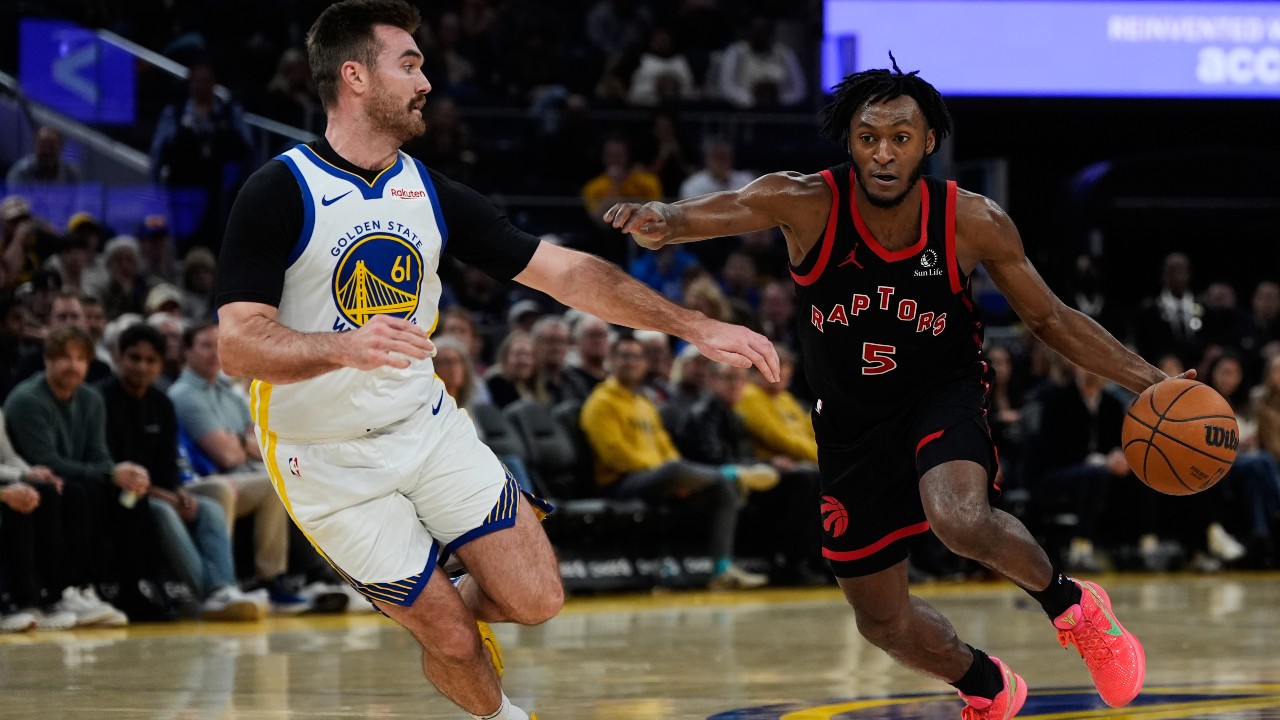 Quickley's career night leads depleted Raptors to much-needed win