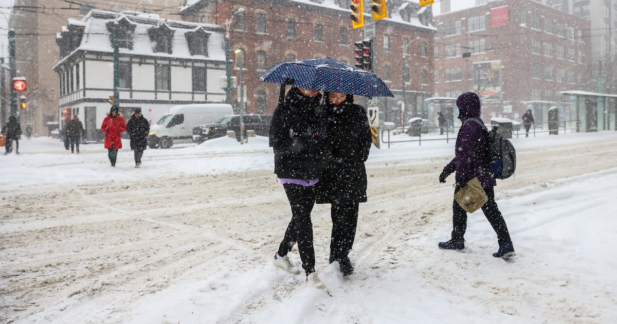 Schools closed as city digs out from record-breaking snowfall