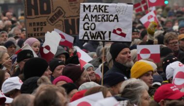 Protesters rally in Denmark and Greenland against Trump annexation threat