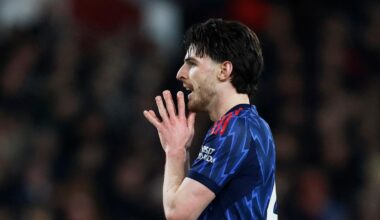 Arsenal player ratings: Gyokeres struggles but Rice a bright spark - London Evening Standard