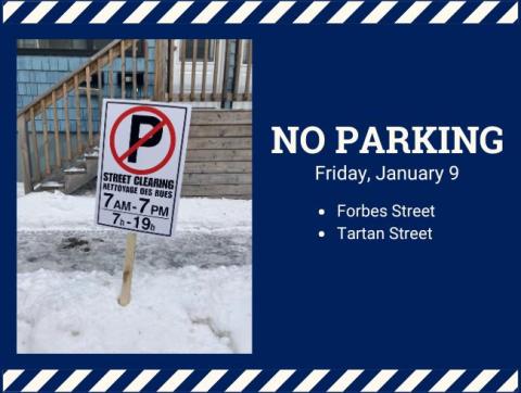 Traffic Advisory: No Parking for snow clearing
