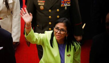 Venezuela's new leader, facing internal division, moves to tighten her grip on power