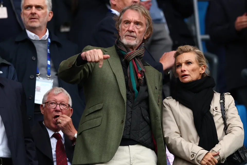 Manchester United co-owner Sir Jim Ratcliffe