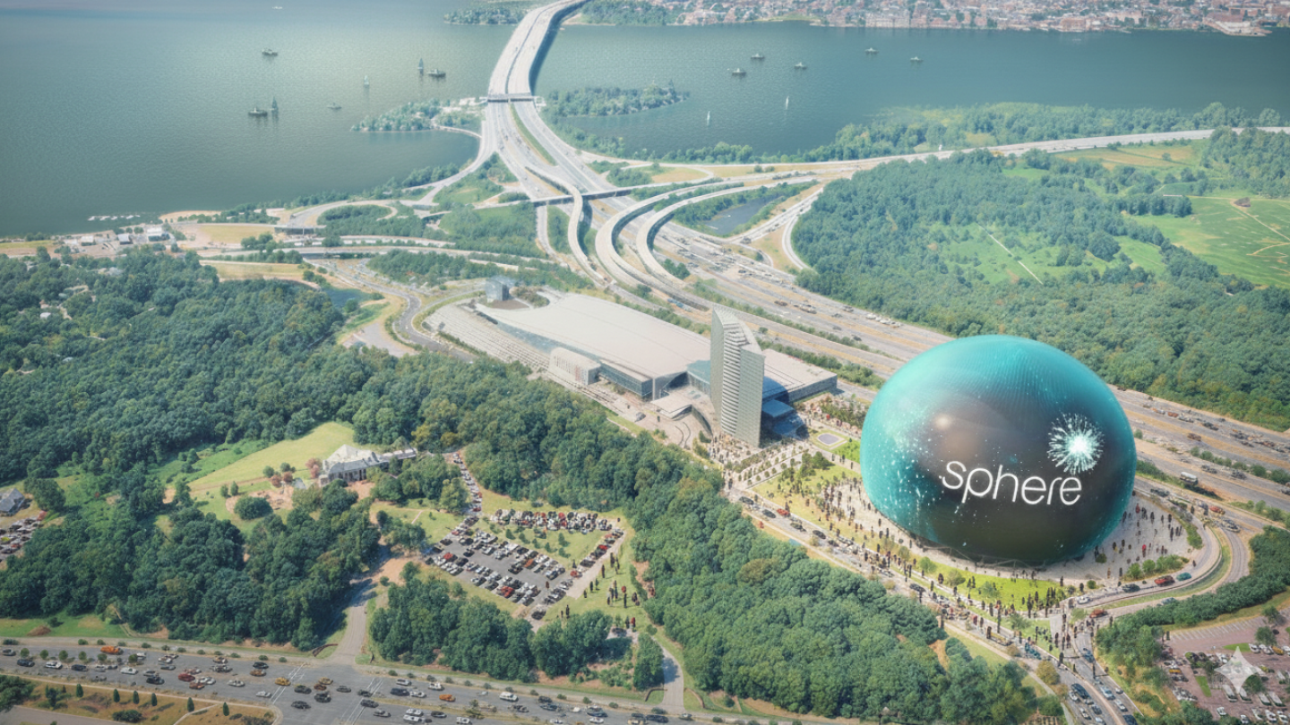 New Sphere Coming to Washington D.C. in National Harbor Maryland