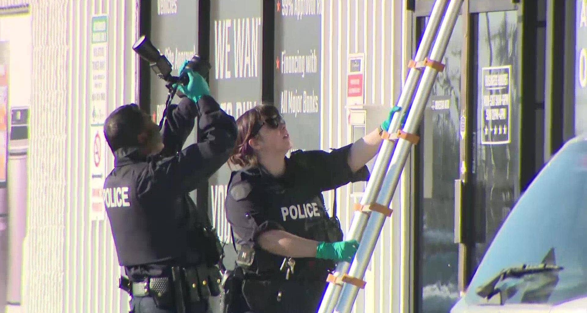 Surrey business on Langley Bypass targeted by gunfire