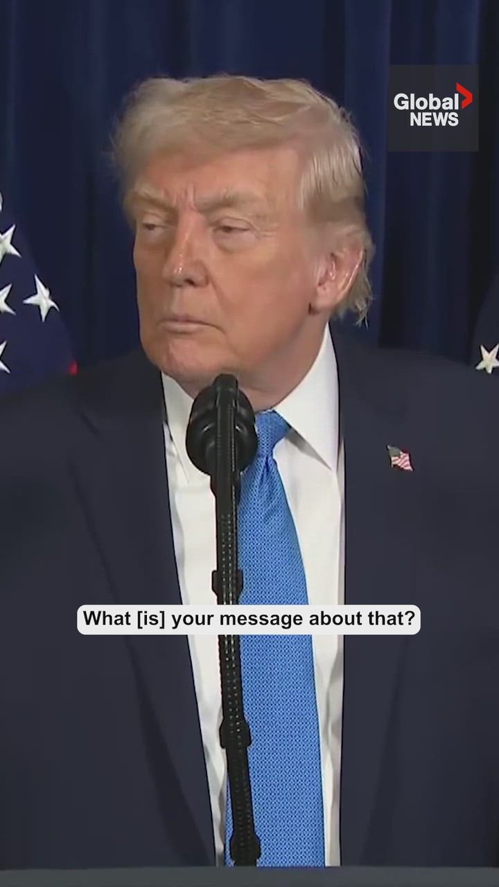 Click to play video: 'Trump says Colombia’s Petro should ‘watch his ass’ after Venezuela takeover by U.S.'