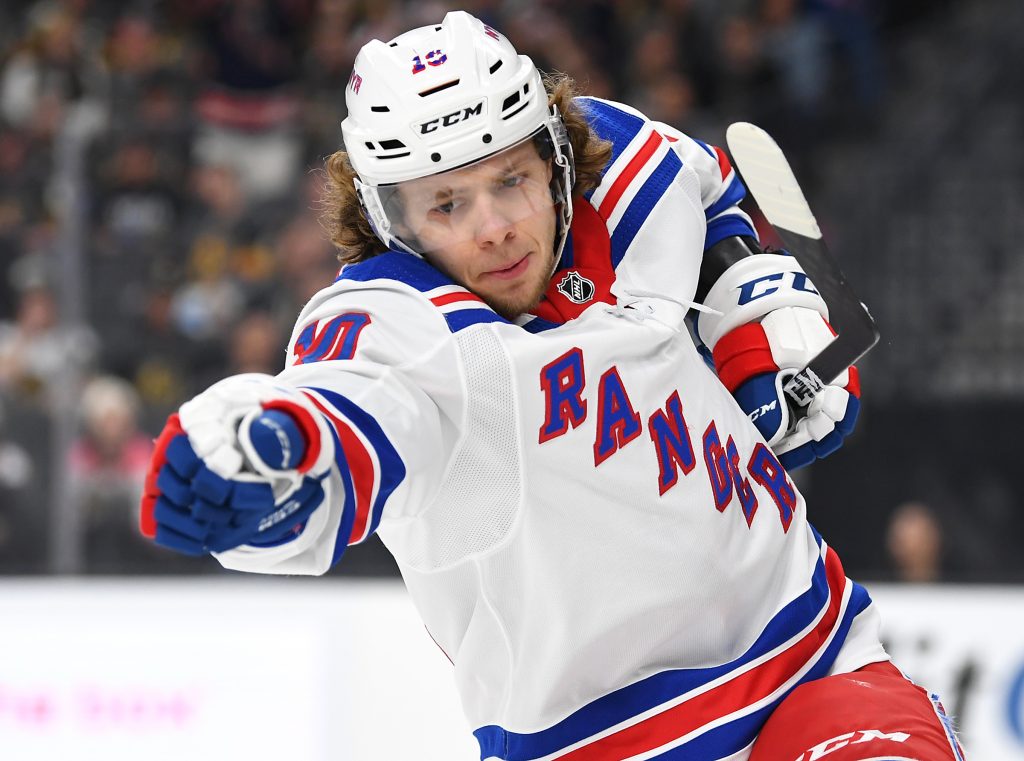 Rangers' Sitting Artemi Panarin For Roster-Related Reasons