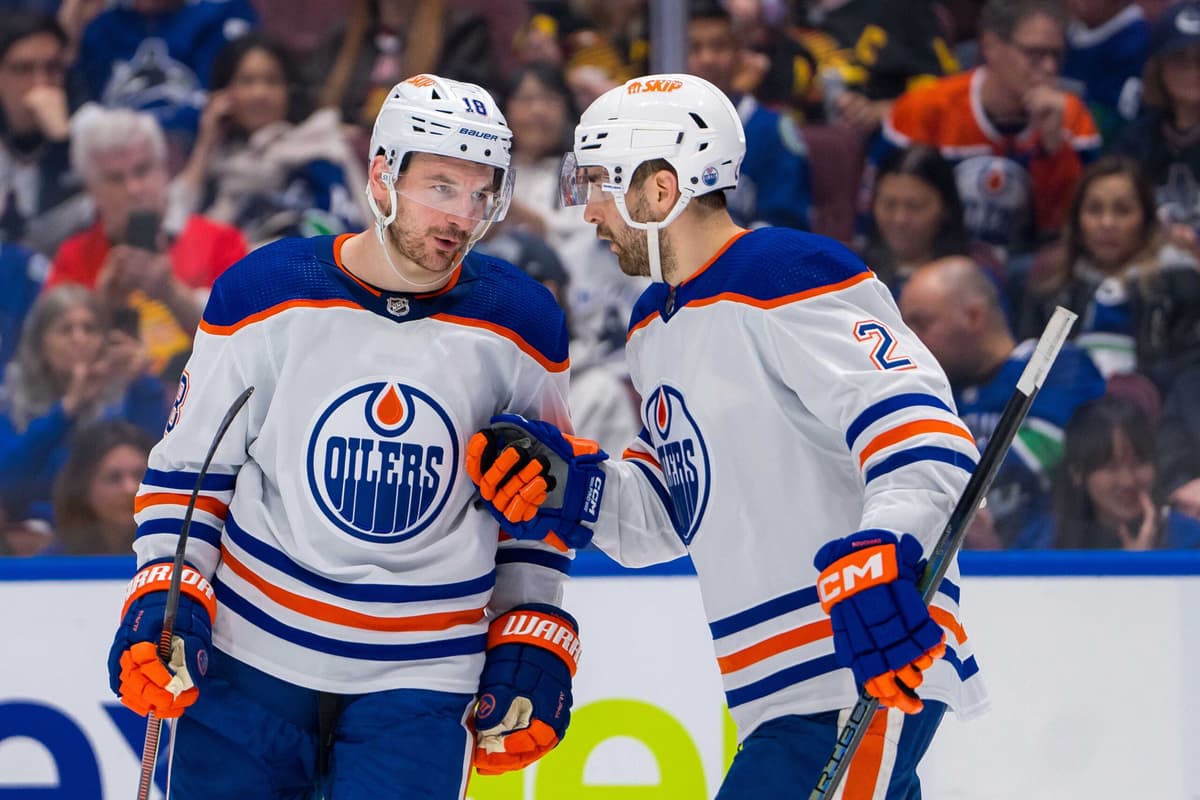 A look at the impact Oilers’ Zach Hyman and Evan Bouchard have had since Team Canada released its Olympic roster