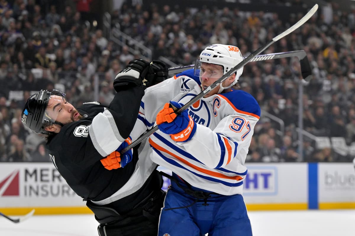 Kings renew hostilities with Oilers after handing Jets first win in forever