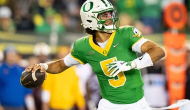 With Dante Moore passing on the NFL Draft, a reset of the Jets’ QB search