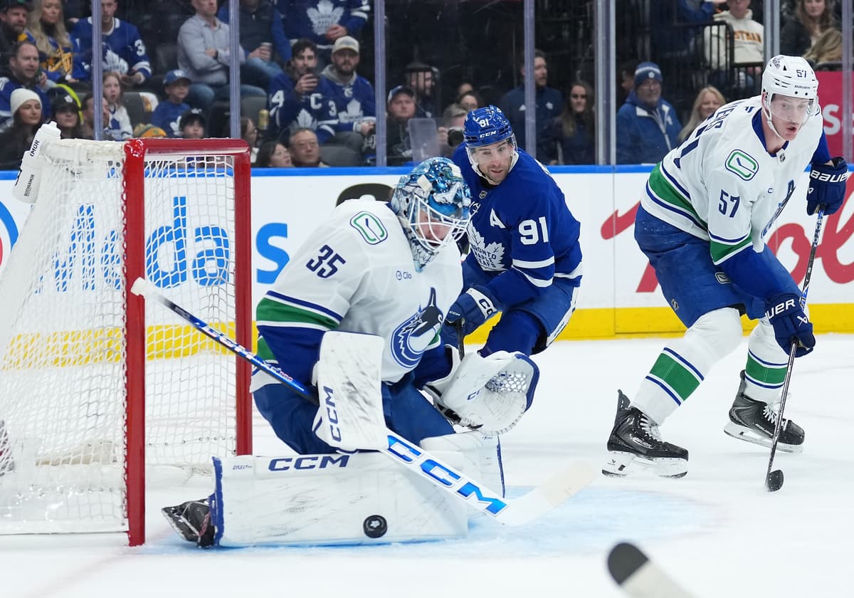 Canucks do cardio in 5-0 loss to the Maple Leafs
