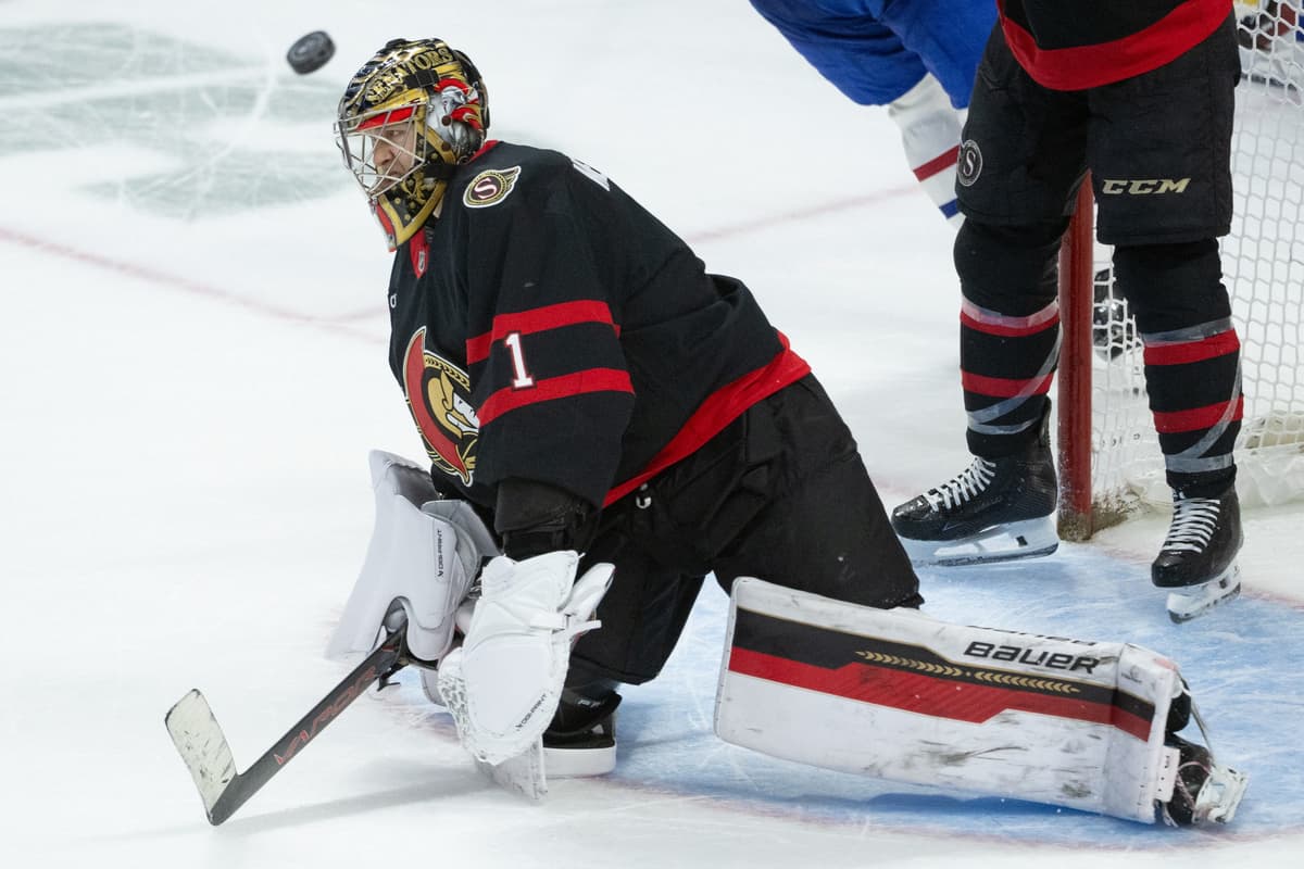 Senators’ Sanderson on Merilainen’s struggles
