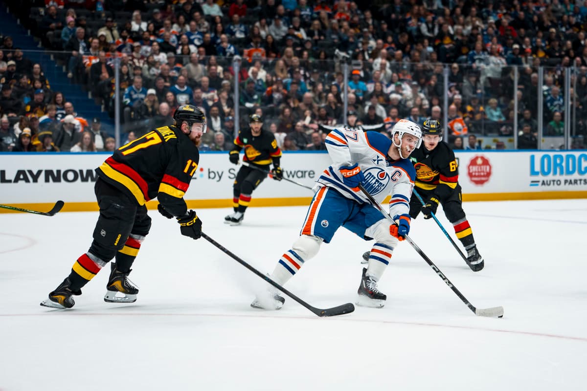 Oilers pour it on the Canucks in 6-0 win: Recap, Reaction, and Highlights