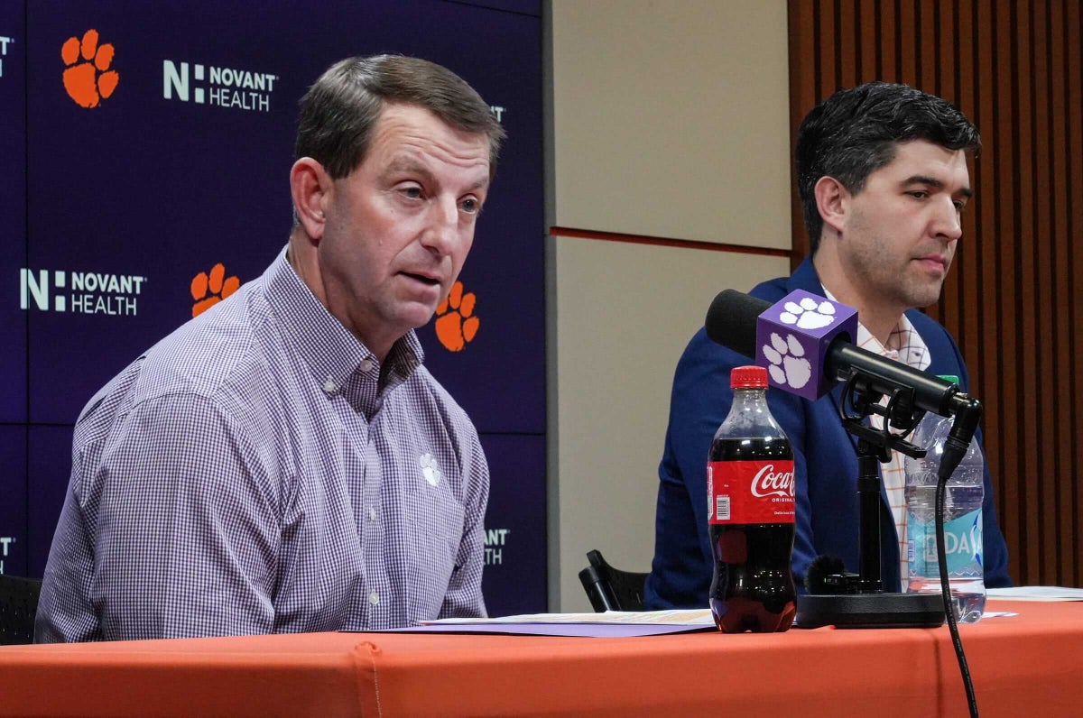 Clemson’s Dabo Swinney accuses Ole Miss of ‘blatant tampering’ with transfer Luke Ferrelli