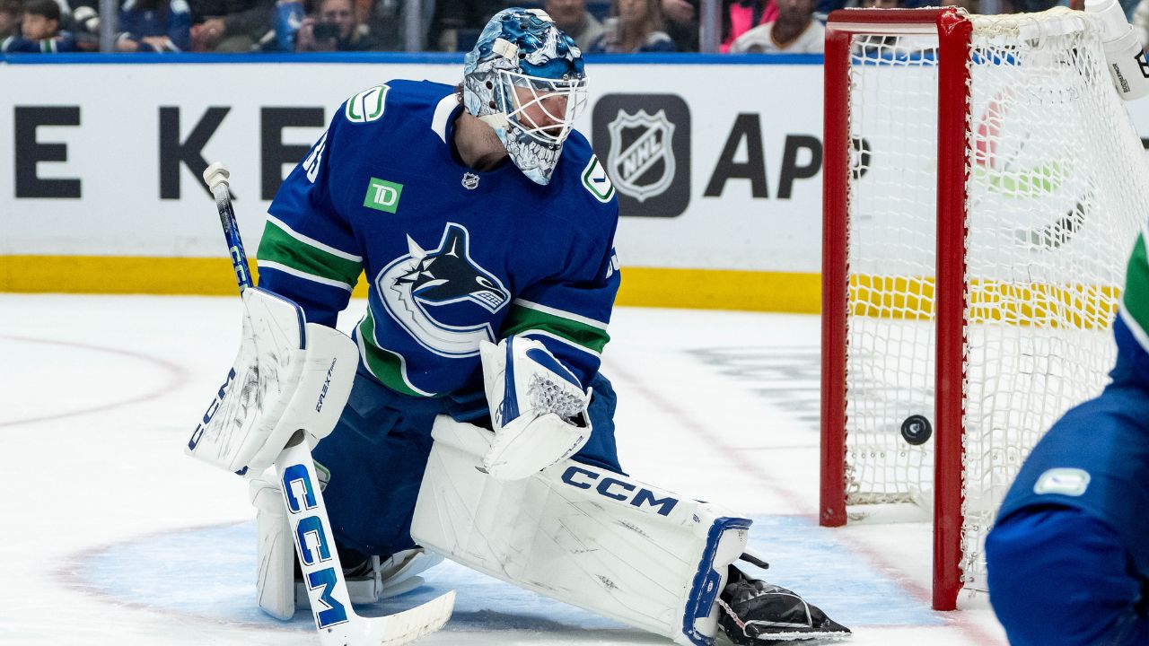 Canucks place goalie Thatcher Demko on injured reserve