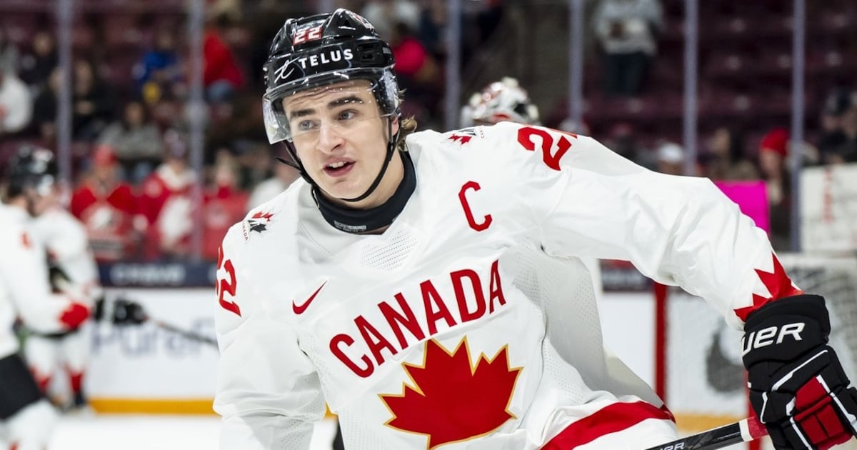 Martone setting the tone for Canada ahead of NYE clash win Finland at world juniors