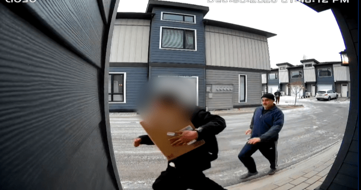 Kelowna handyman chases down attempted package thief
