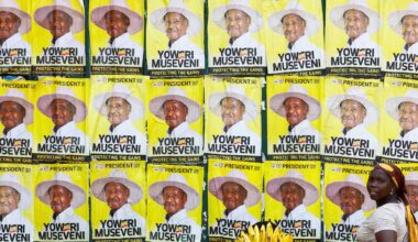 Uganda's Museveni wins re-election, opposition leader at large