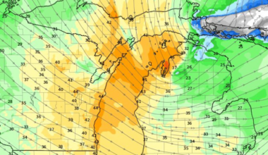 Timeline on near-blizzard conditions, Winter Weather Advisory expanded into eastern Michigan
