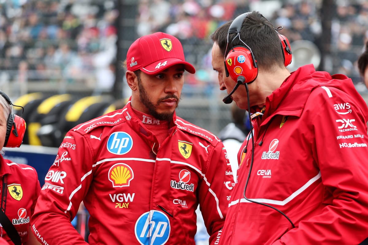 Ferrari moves engineer Adami off Hamilton's car