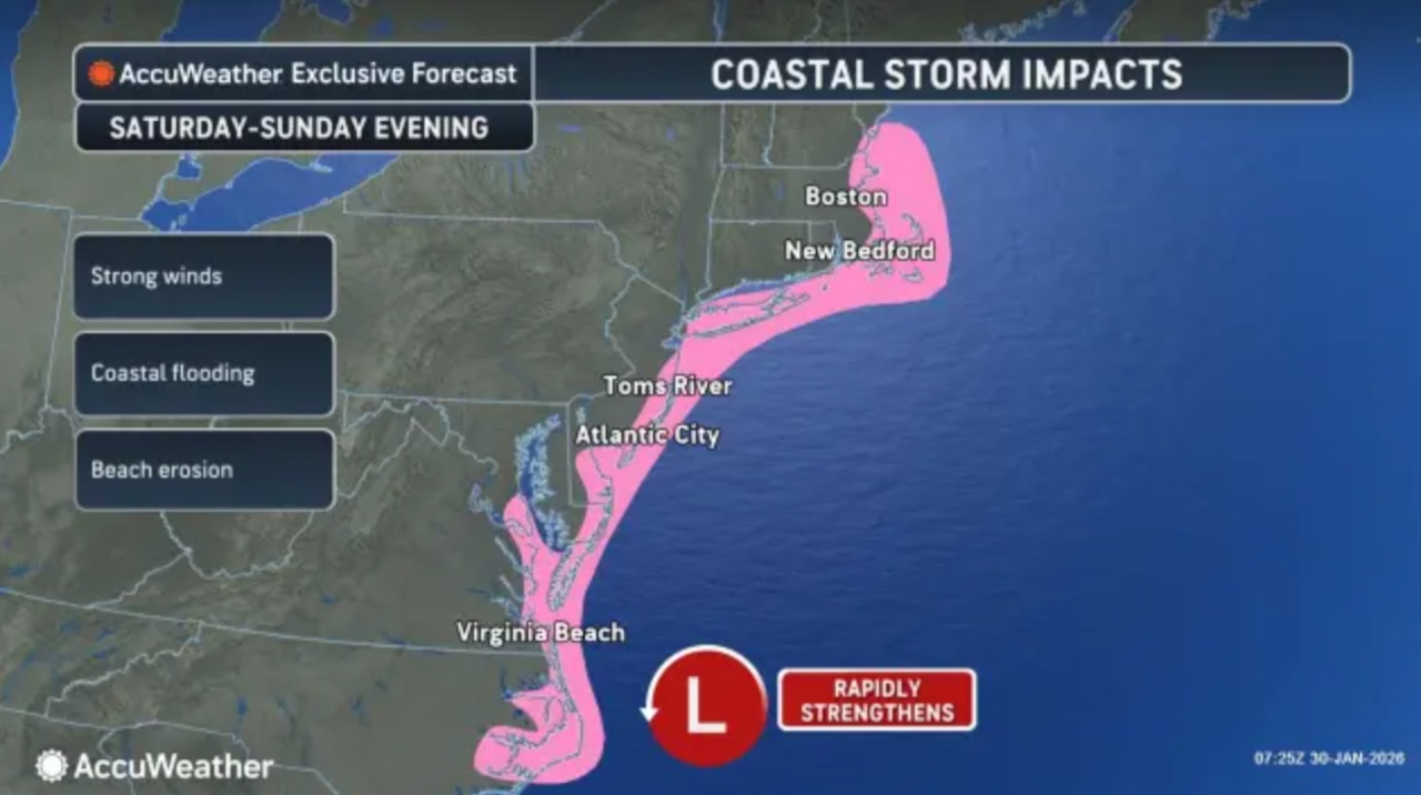 N.J. weather: Snow forecast lowered, but high winds, coastal flooding remain