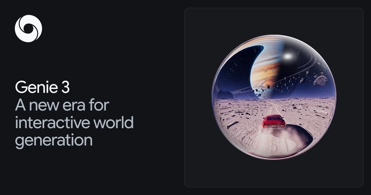 Genie 3 - Google DeepMind